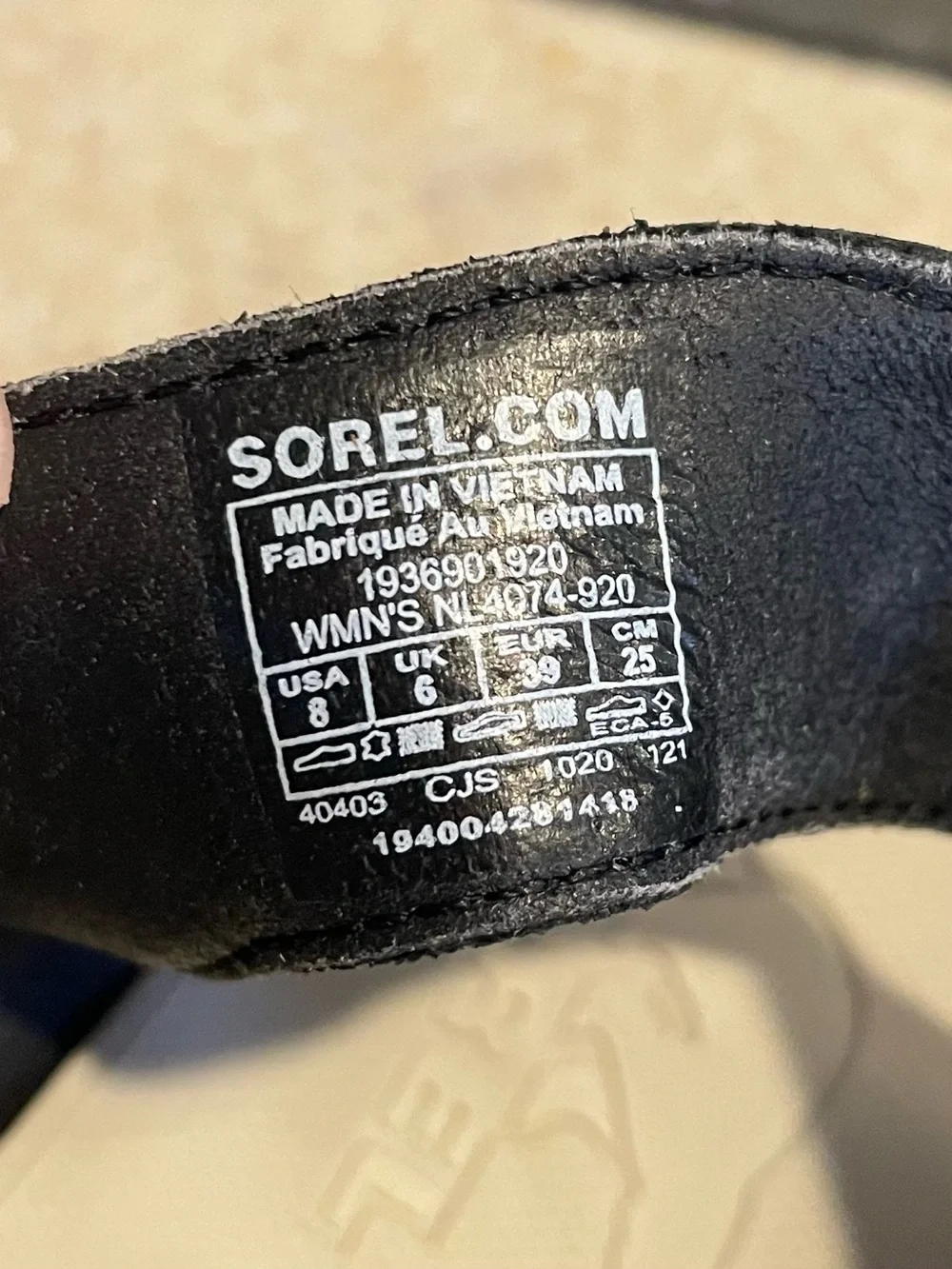 SOREL Anthropologie Kinetic Impact Sandal Comfort Adjustable Women's 8 Fawn